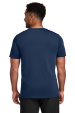 Nike Dri-FIT Cotton/Poly Tee. - College Navy