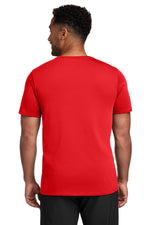 Nike Dri-FIT Cotton/Poly Tee. - University Red