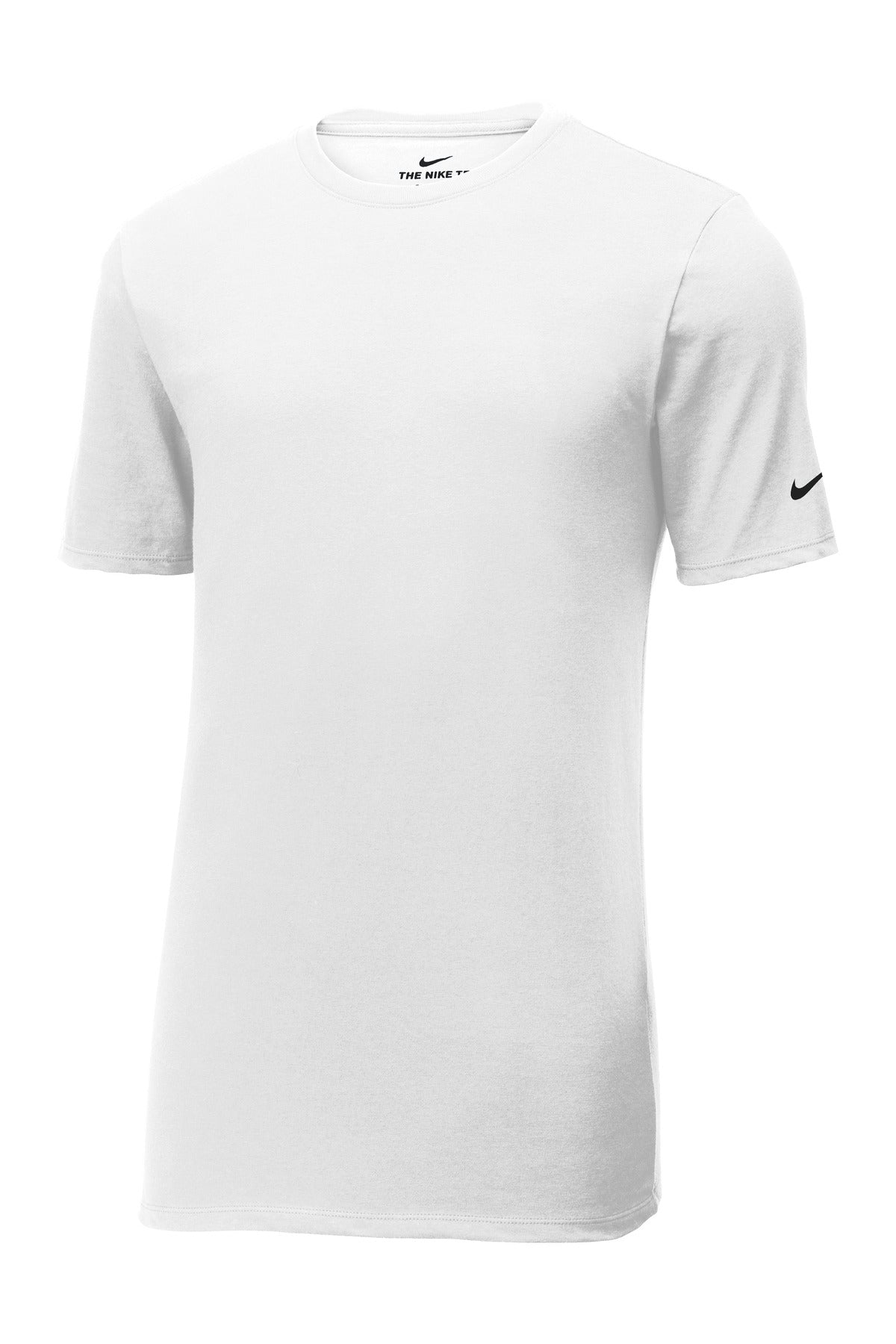 Nike Dri-FIT Cotton/Poly Tee. - White