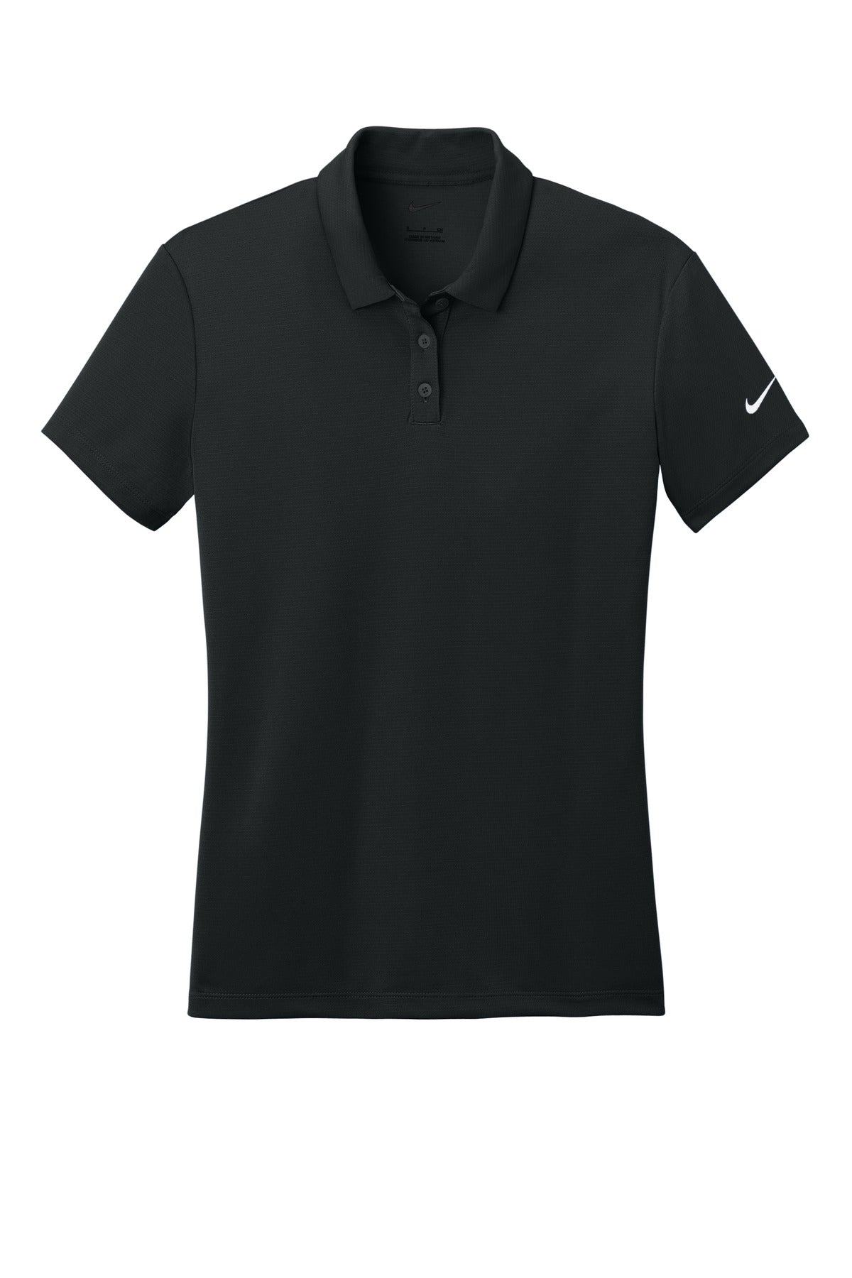 Nike Women's Dry Essential Solid Polo - Black
