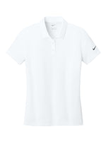 Nike Women's Dry Essential Solid Polo - White