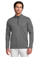 Nike Dry 1/2-Zip Cover-Up - Black Heather