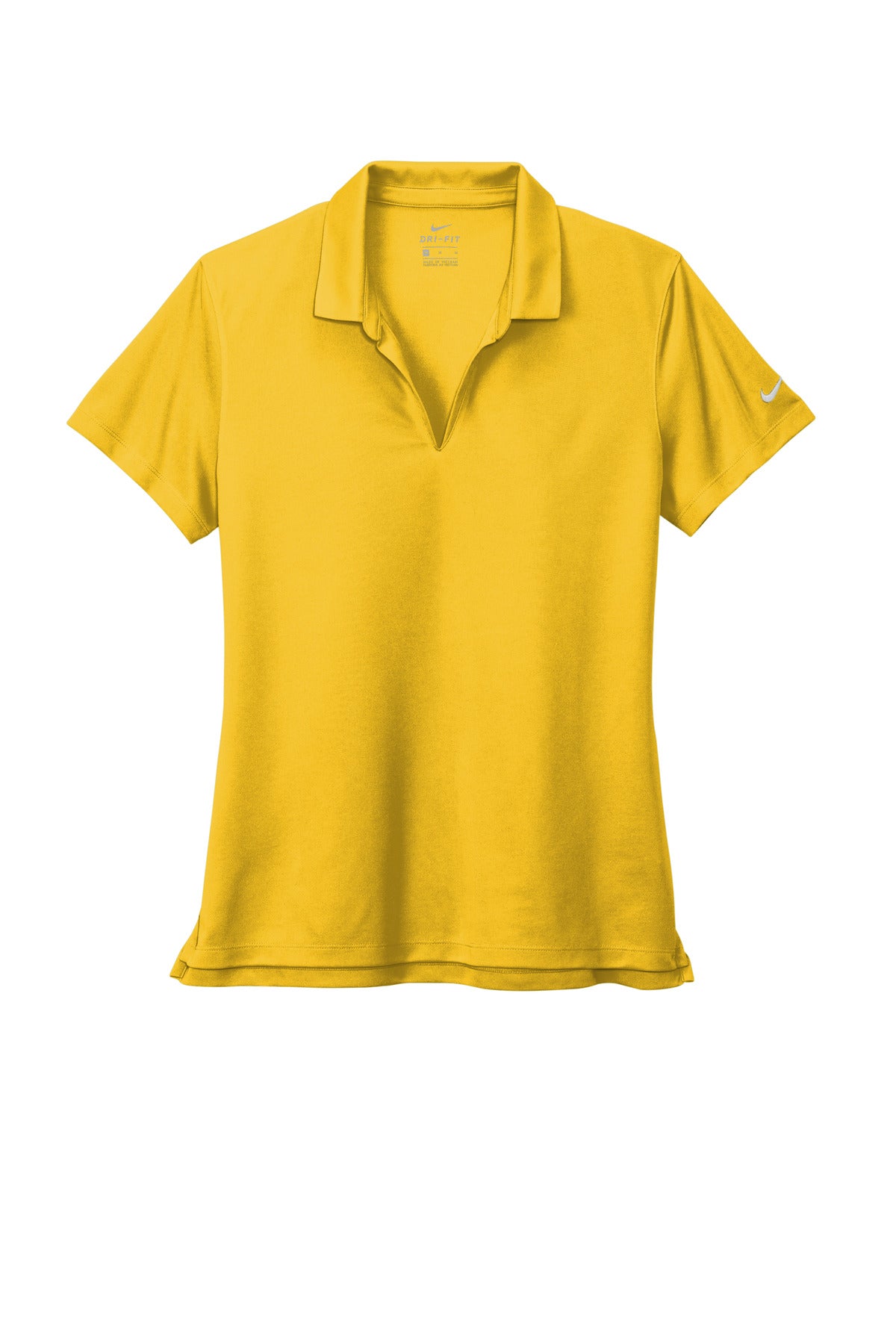 Nike Women's Dri-FIT Micro Pique 2.0 Polo - Varsity Maize
