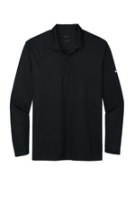 Nike Dri-FIT Micro Pique 2.0 Long Sleeve Polo - Black