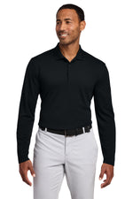 Nike Dri-FIT Micro Pique 2.0 Long Sleeve Polo - Black