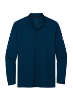 Nike Dri-FIT Micro Pique 2.0 Long Sleeve Polo - Navy
