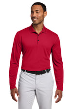 Nike Dri-FIT Micro Pique 2.0 Long Sleeve Polo - University Red