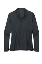 Nike Women's Dri-FIT Micro Pique 2.0 Long Sleeve Polo - Anthracite