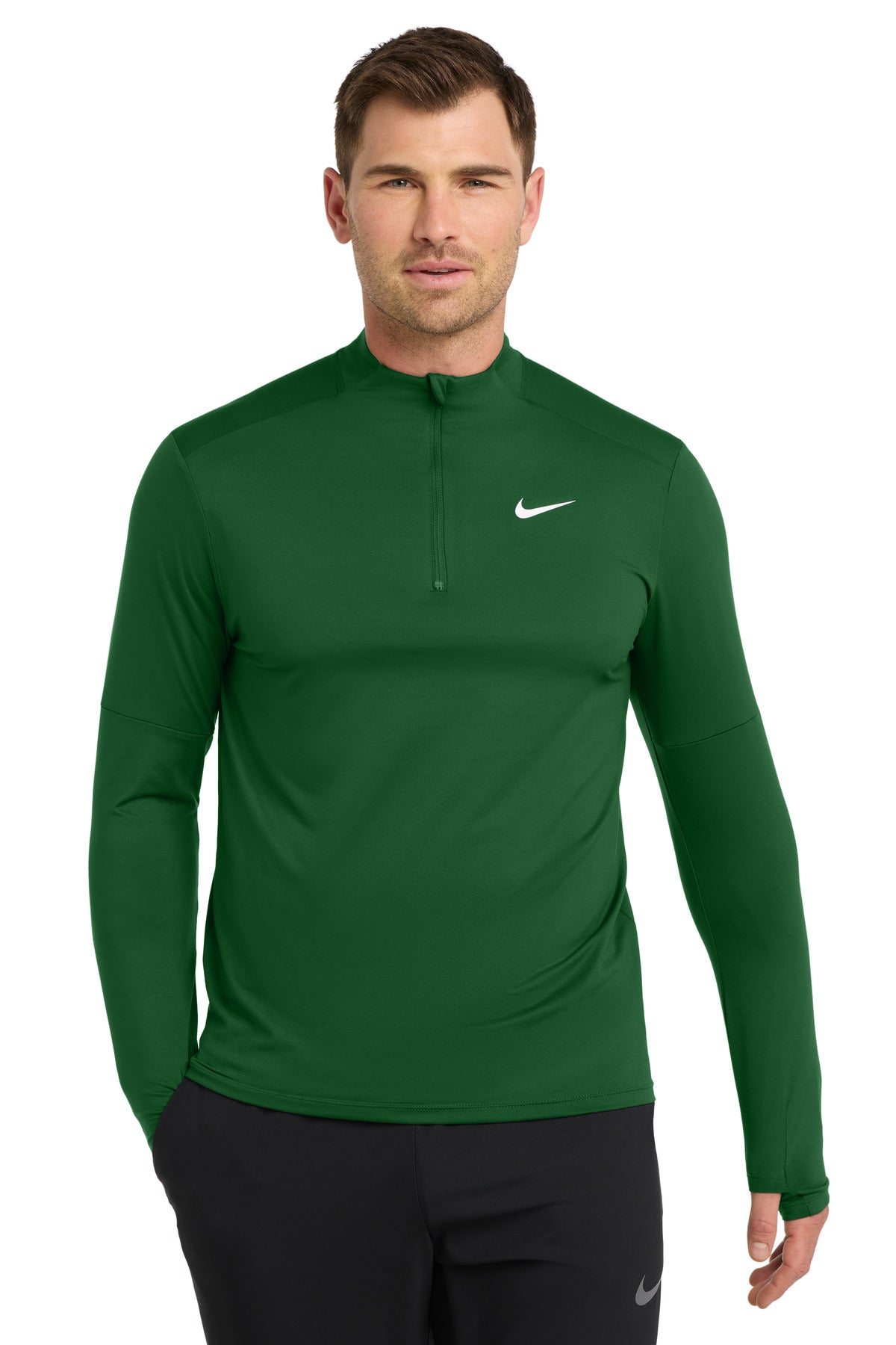 Nike Dri-FIT Element 1/2-Zip Top - Dark Green