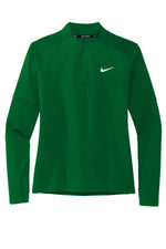 Nike Women's Dri-FIT Element 1/2-Zip Top - Dark Green
