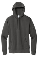 Nike Club Fleece Sleeve Swoosh Pullover Hoodie - Anthracite