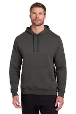 Nike Club Fleece Sleeve Swoosh Pullover Hoodie - Anthracite