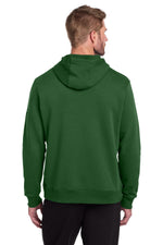 Nike Club Fleece Sleeve Swoosh Pullover Hoodie - Gorge Green