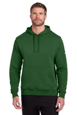 Nike Club Fleece Sleeve Swoosh Pullover Hoodie - Gorge Green