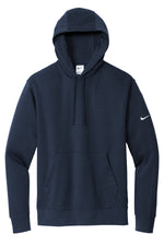 Nike Club Fleece Sleeve Swoosh Pullover Hoodie - Midnight Navy