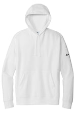 Nike Club Fleece Sleeve Swoosh Pullover Hoodie - White