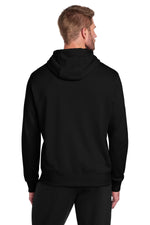 Nike Club Fleece Sleeve Swoosh Full-Zip Hoodie - Black