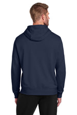 Nike Club Fleece Sleeve Swoosh Full-Zip Hoodie - Midnight Navy