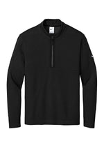 Nike Textured 1/2-Zip Cover-Up - Black