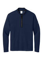 Nike Textured 1/2-Zip Cover-Up - College Navy