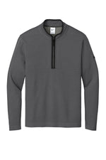 Nike Textured 1/2-Zip Cover-Up - Dark Grey