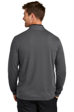 Nike Textured 1/2-Zip Cover-Up - Dark Grey
