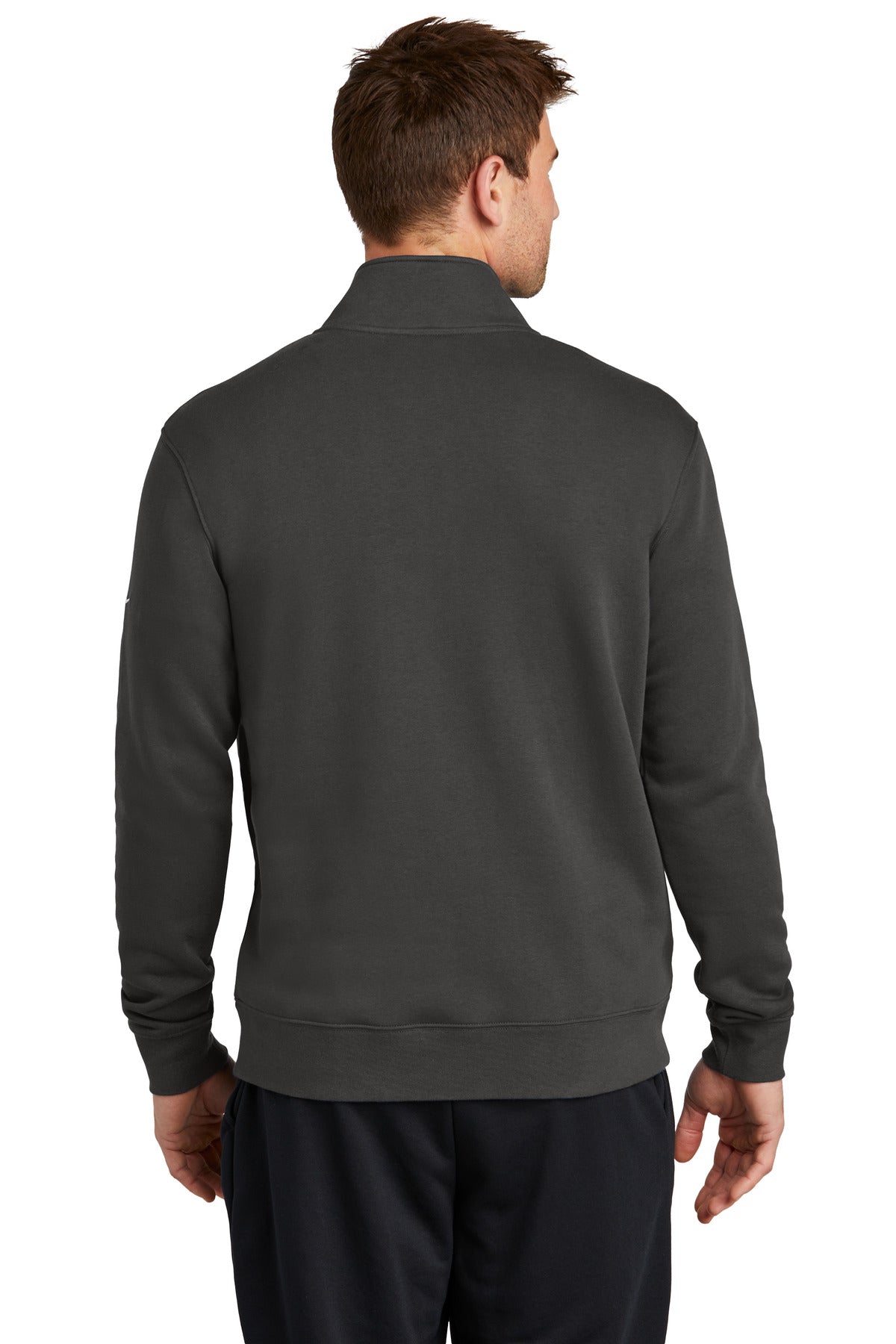 Nike Club Fleece Sleeve Swoosh 1/2-Zip - Anthracite