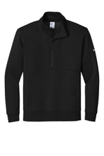 Nike Club Fleece Sleeve Swoosh 1/2-Zip - Black