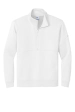 Nike Club Fleece Sleeve Swoosh 1/2-Zip - White