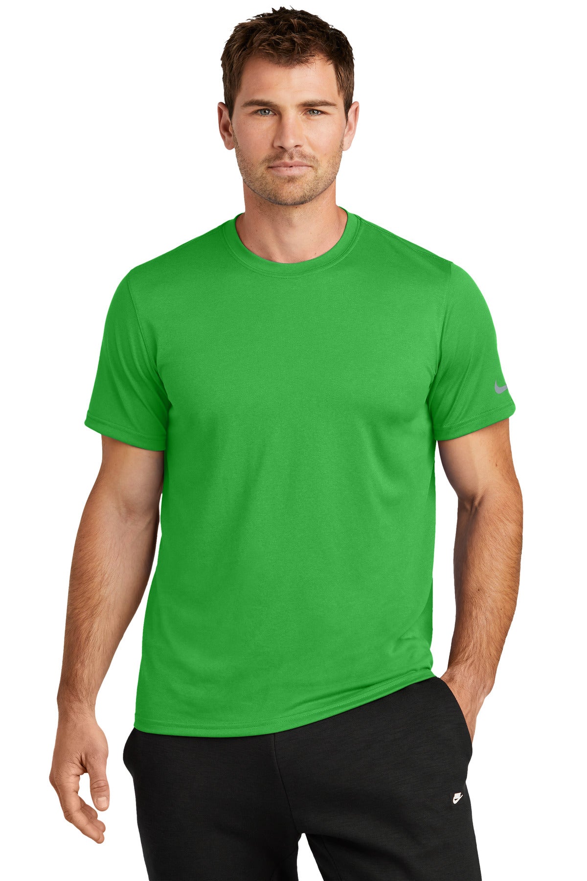 Nike Swoosh Sleeve rLegend Tee - Apple Green