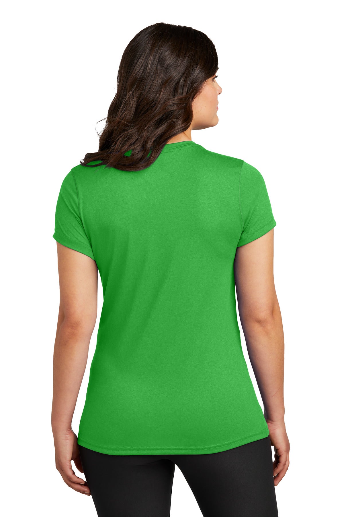 Nike Women's Swoosh Sleeve rLegend Tee - Apple Green
