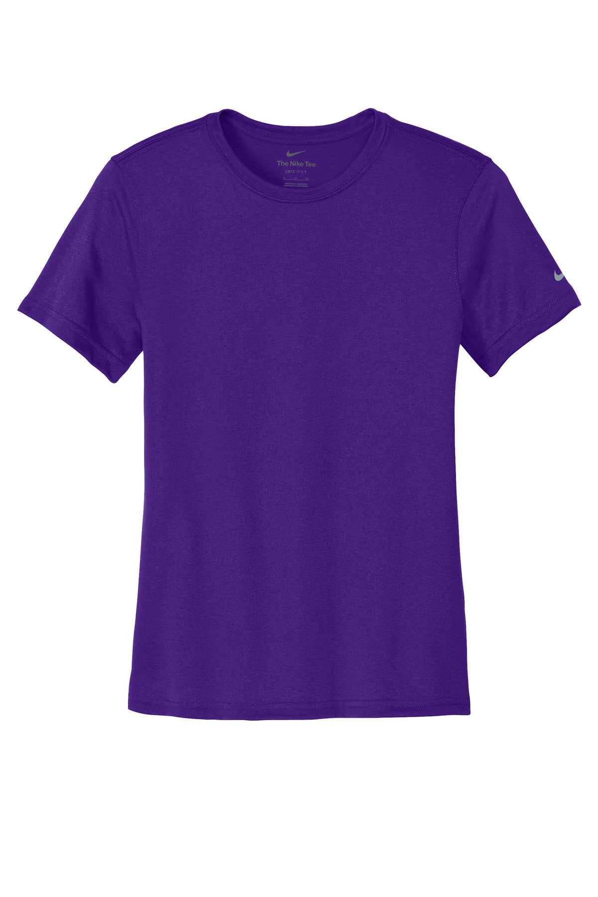 Nike Women's Swoosh Sleeve rLegend Tee - Court Purple