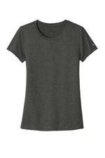 Nike Women's Swoosh Sleeve rLegend Tee - Dark Smoke Heather