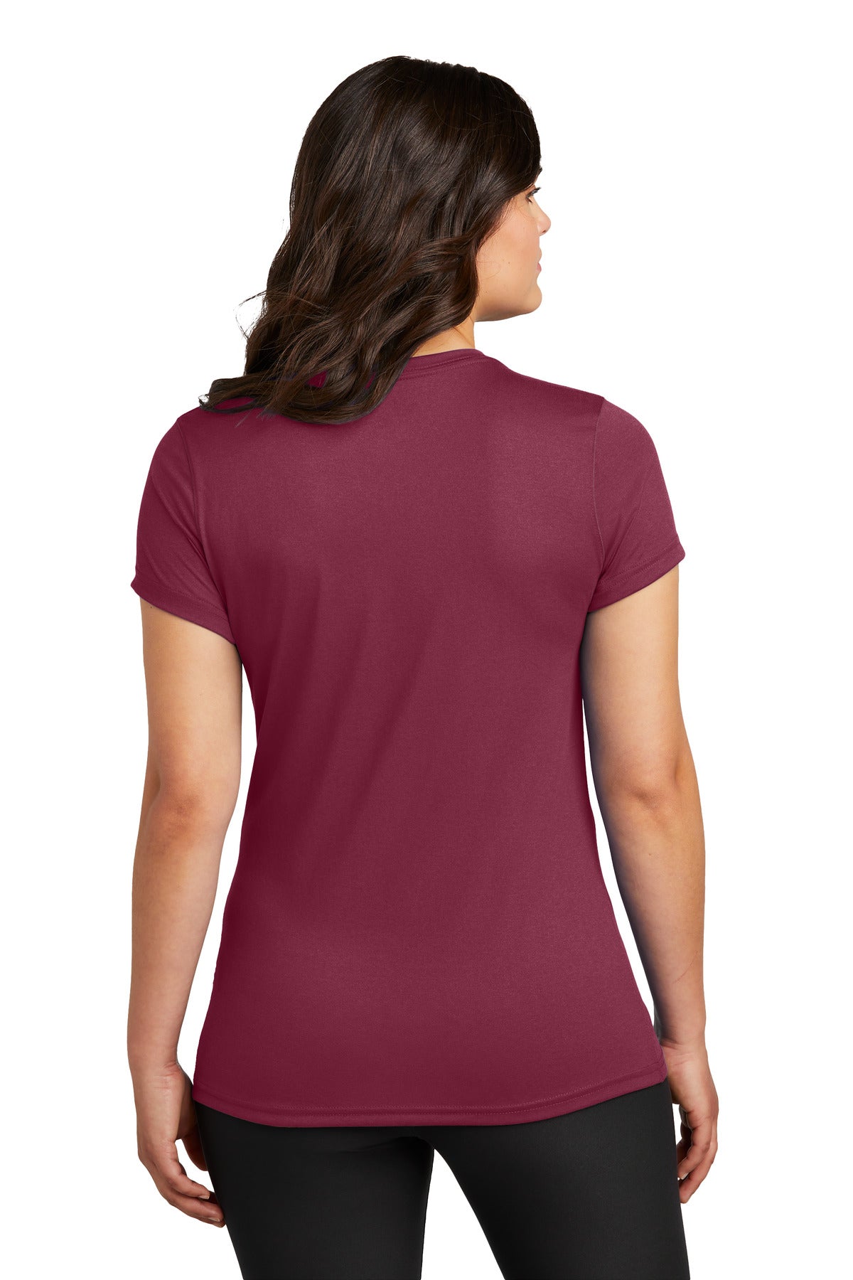 Nike Women's Swoosh Sleeve rLegend Tee - Team Maroon