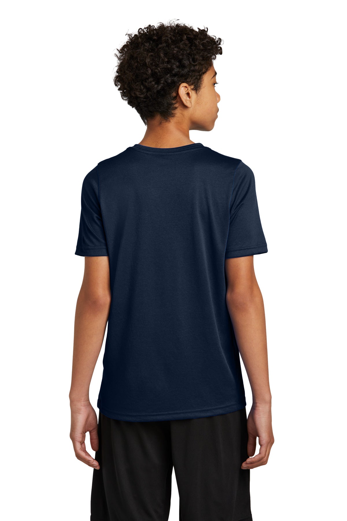 Nike Youth Swoosh Sleeve rLegend Tee - College Navy