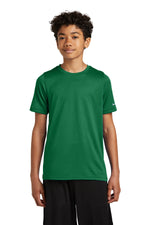 Nike Youth Swoosh Sleeve rLegend Tee - Gorge Green