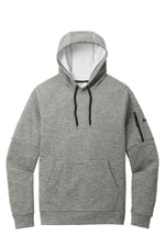 Nike Therma-FIT Pocket Pullover Fleece Hoodie - Dark Grey Heather