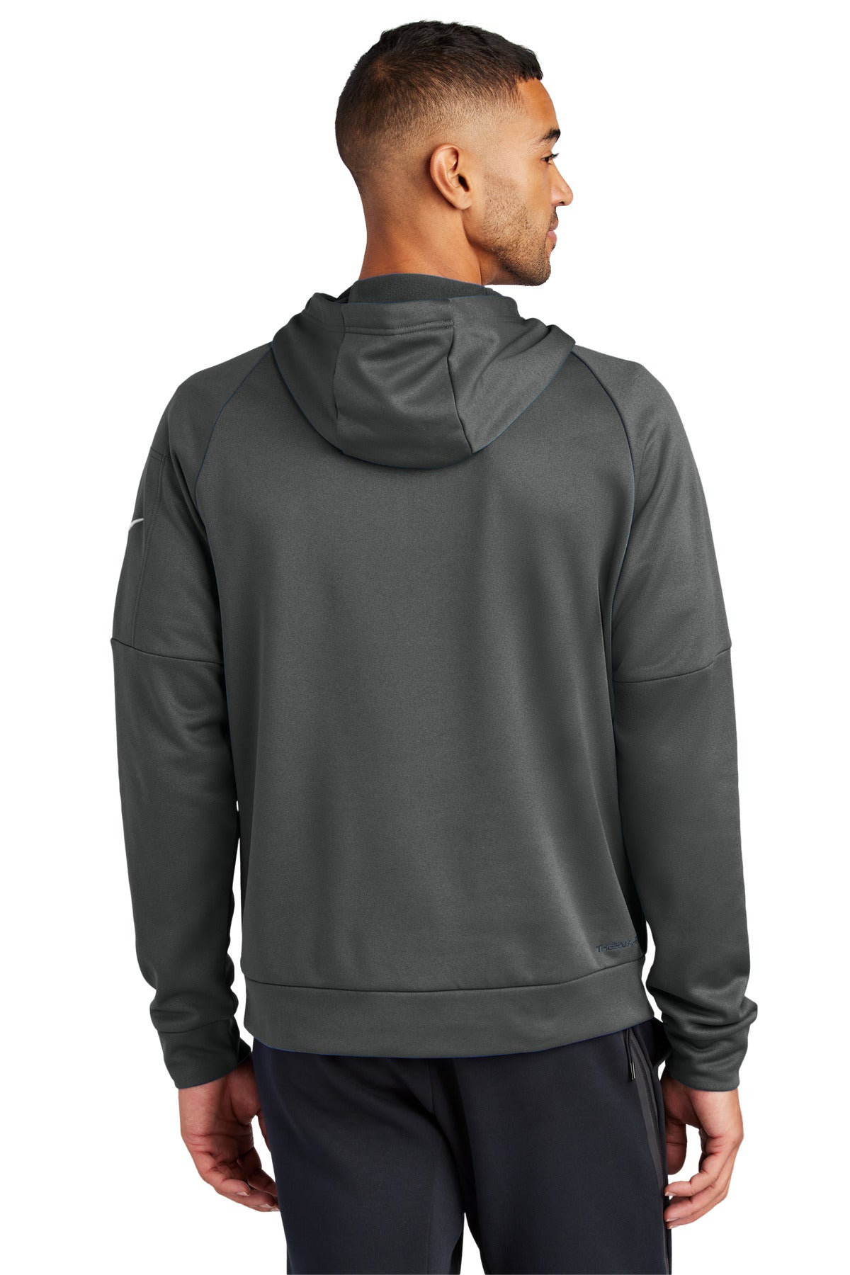 Nike Therma-FIT Pocket 1/4-Zip Fleece Hoodie - Anthracite