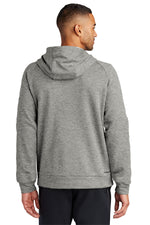 Nike Therma-FIT Pocket 1/4-Zip Fleece Hoodie - Dark Grey Heather
