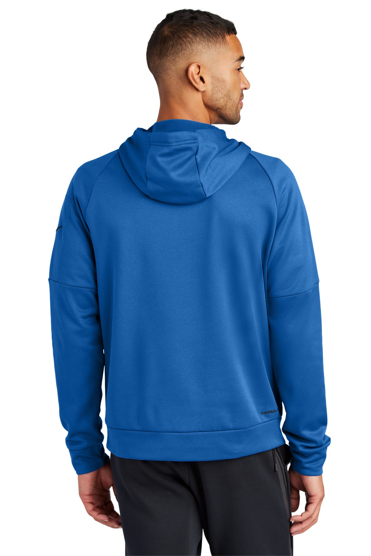 Nike Therma-FIT Pocket 1/4-Zip Fleece Hoodie - Game Royal