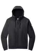 Nike Therma-FIT Pocket Full-Zip Fleece Hoodie - Black