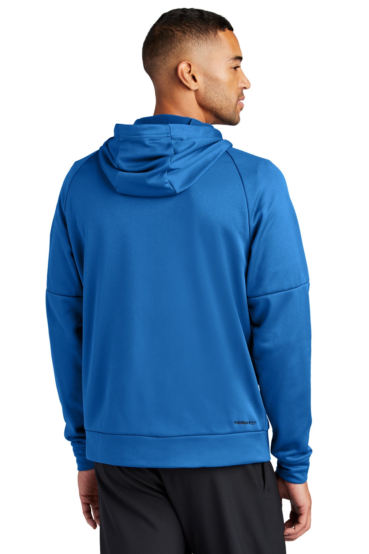 Nike Therma-FIT Pocket Full-Zip Fleece Hoodie - Game Royal