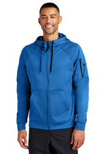 Nike Therma-FIT Pocket Full-Zip Fleece Hoodie - Game Royal