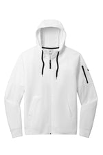 Nike Therma-FIT Pocket Full-Zip Fleece Hoodie - White