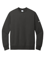 Nike Club Fleece Sleeve Swoosh Crew - Anthracite