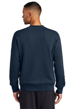 Nike Club Fleece Sleeve Swoosh Crew - Midnight Navy