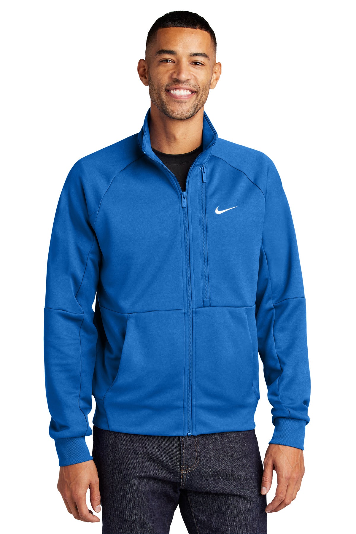 Nike Full-Zip Chest Swoosh Jacket - Royal