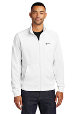 Nike Full-Zip Chest Swoosh Jacket - White