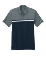 Nike Dri-FIT Victory Colorblock Polo - Cool Grey/ Navy/ White