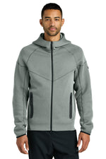 Nike Tech Fleece Full-Zip Hoodie - Dark Grey Heather